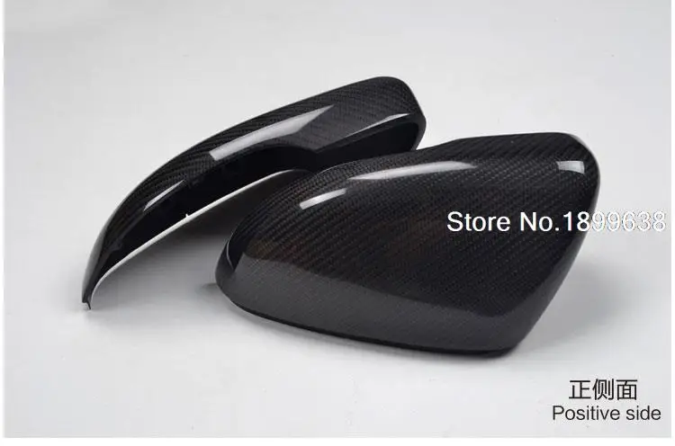 1:1 Replacement Carbon Fiber Rear View Mirror Cover For Volkswagen Golf 6 R20 2008 - 2012 Without LaneAssit | Автомобили и