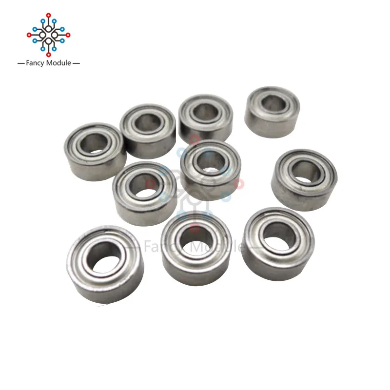 

10PCS Mini MR62ZZ 2x6x2.5mm Metal Shielded PRECISION Ball Bearings