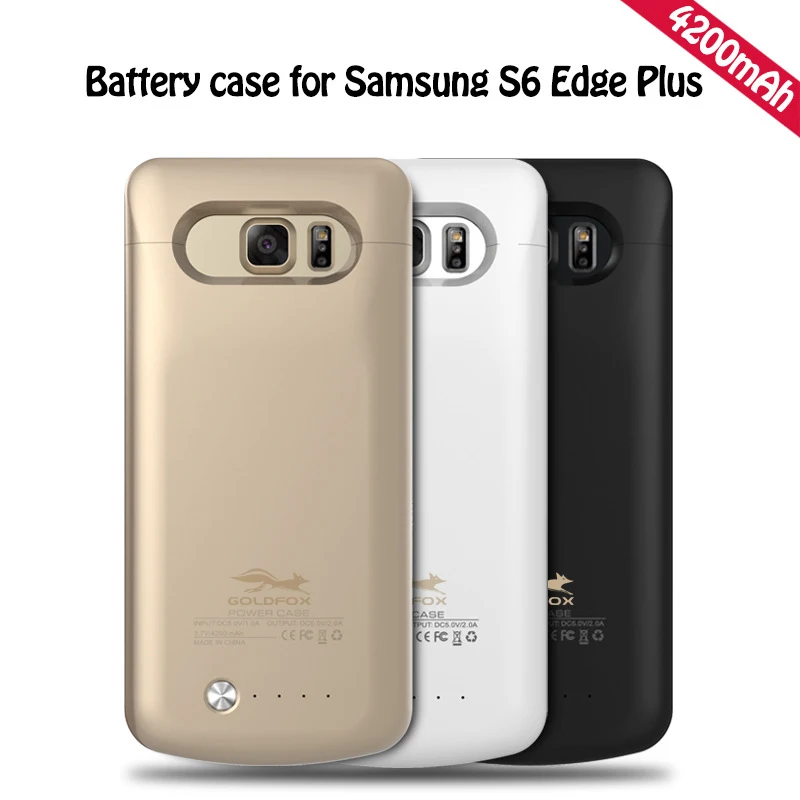 Чехол Goldfox 4200 мАч для внешнего зарядного устройства, чехол для samsung Galaxy S6 Edge Plus G9250, чехол для мобильного телефона
