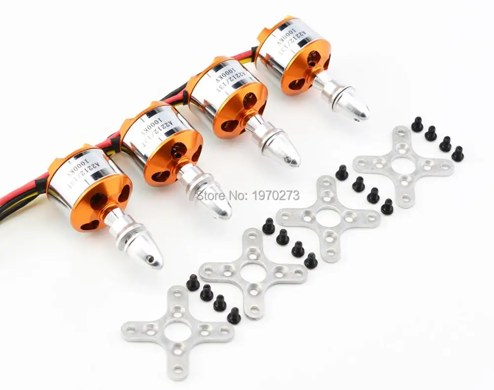 A2212 2212 1000KV бесщеточный двигатель Outrunner + 30A ESC 1045 Пропеллер для F450 S500 S550