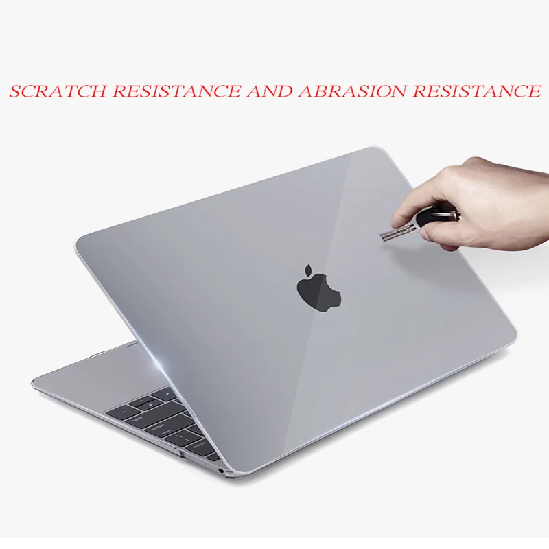 Кристальный чехол для ноутбука MacBook Touch ID A1932 2018 Macbook Air 13 A1466 A1369 Pro Retina 11 12 15 4 Жесткий