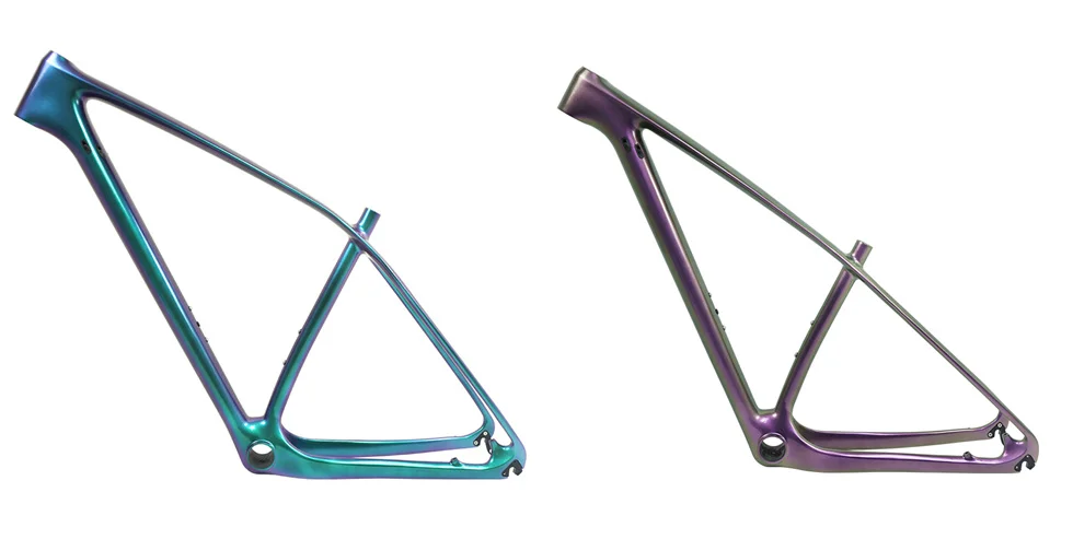 chameleon no LOGO Tideace UD Хамелеон 29er карбоновая рама Китайский MTB карбоновая рама 27,5 рама карбоновая для горного велосипеда 650B дисковая карбоновая рама - Цвет: chameleon no LOGO