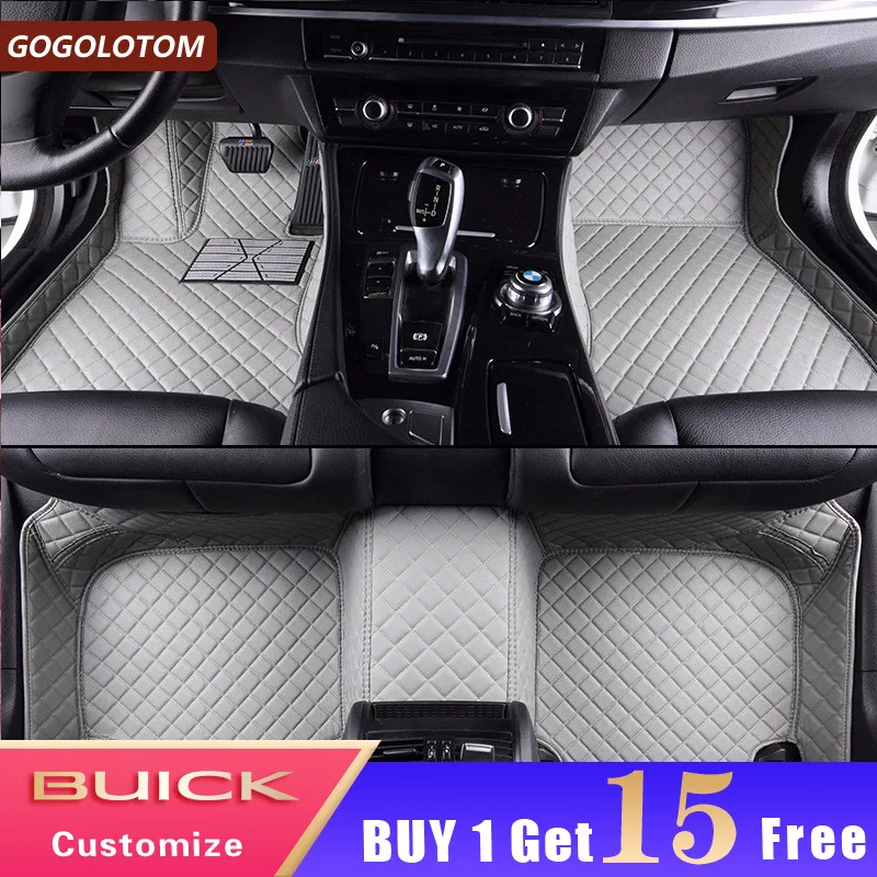 На заказ автомобильные коврики кожа водостойкие для Buick Enclave Encore Envision Лакросс Excelle