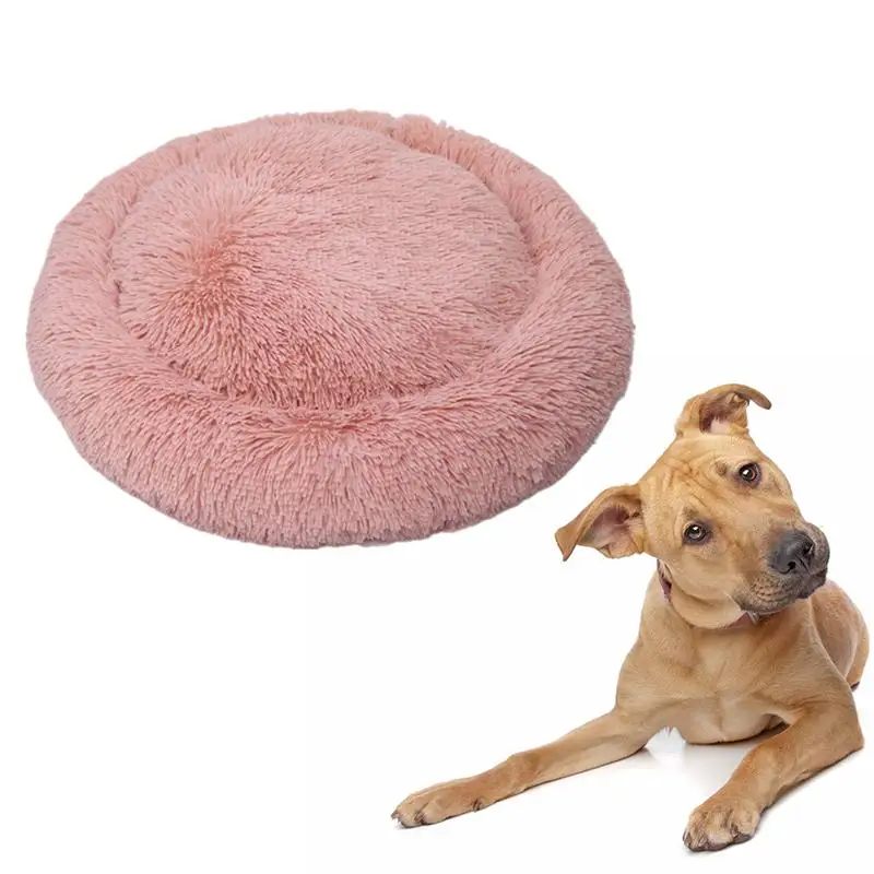 1 шт. классический теплый милый мягкий круглый толстый плюшевый спальный коврик