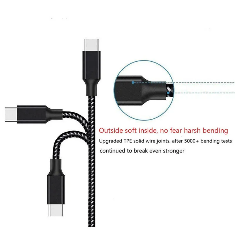 5Pack(3/3/6/6/10FT) Cable USB Type C for Oneplus 7 pro xiaomi mi Data Cord Charging Wire carga rapida USB-C Smartphone | Мобильные