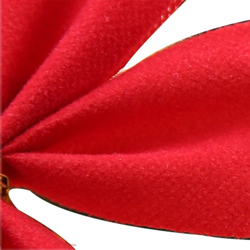 12 шт банты для елки украшения аксессуары банта красные золотые серебряные