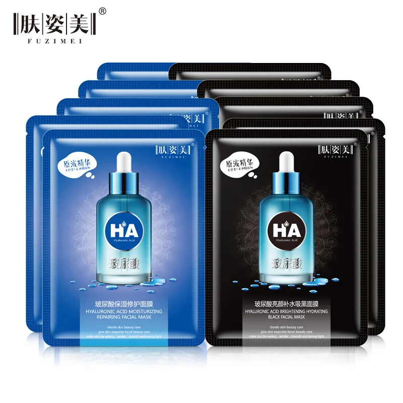 10 шт. увлажняющая маска для лица с изображением животных из мультфильма