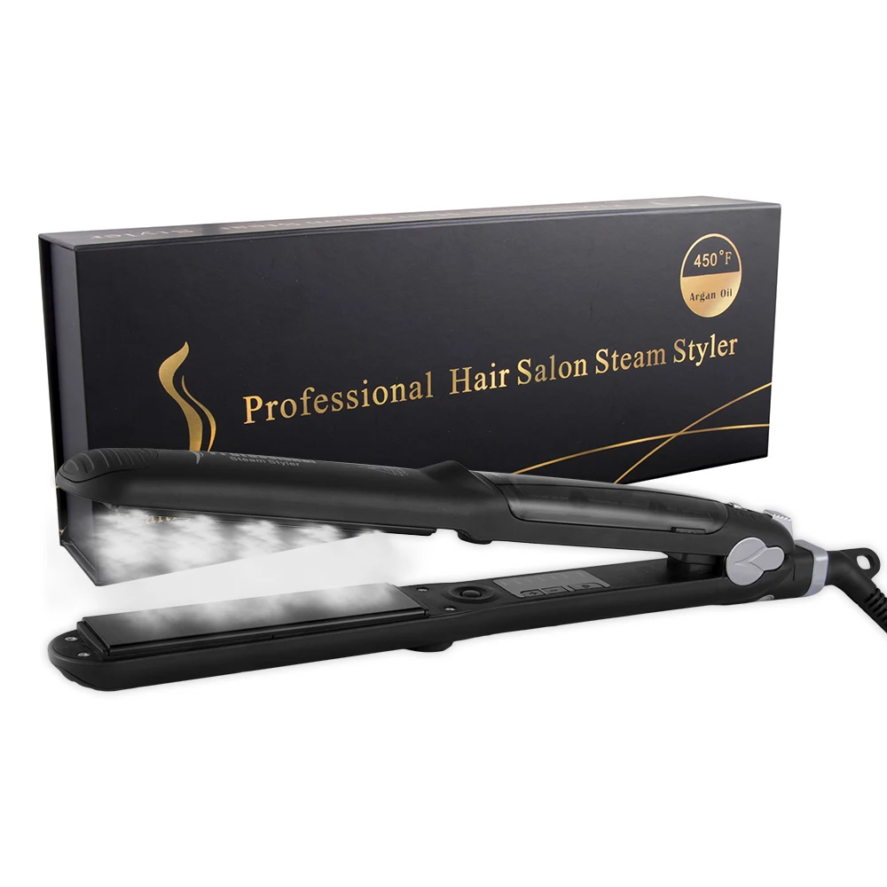 Профессиональный паровой Функция Flat Iron Турмалин Керамика пара профессиональный
