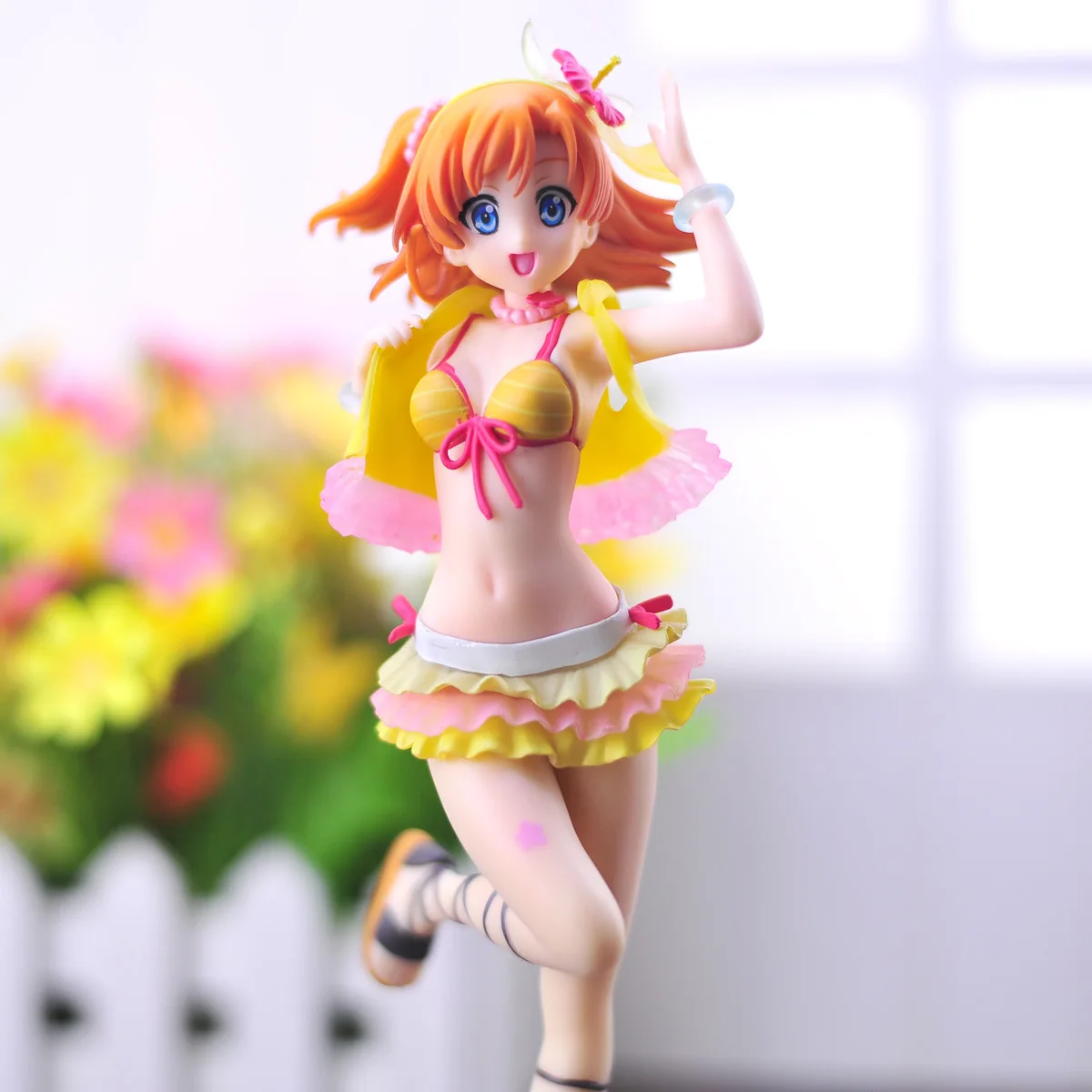 Экшн-фигурки Honoka Kousaka коллекция летних крыльев 22 см Love Live Рождественский подарок