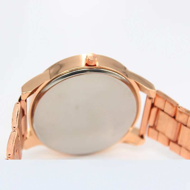 2018 модное платье часы женские и мужские кварцевые 3 цвета Круглый кристаллы