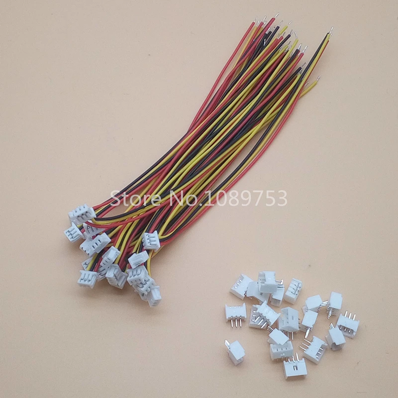 10 комплектов Micro JST 1 25 2 контактный 3P 4P 5P 6P 7P 8P 10Pin разъем штекер гнездовой см