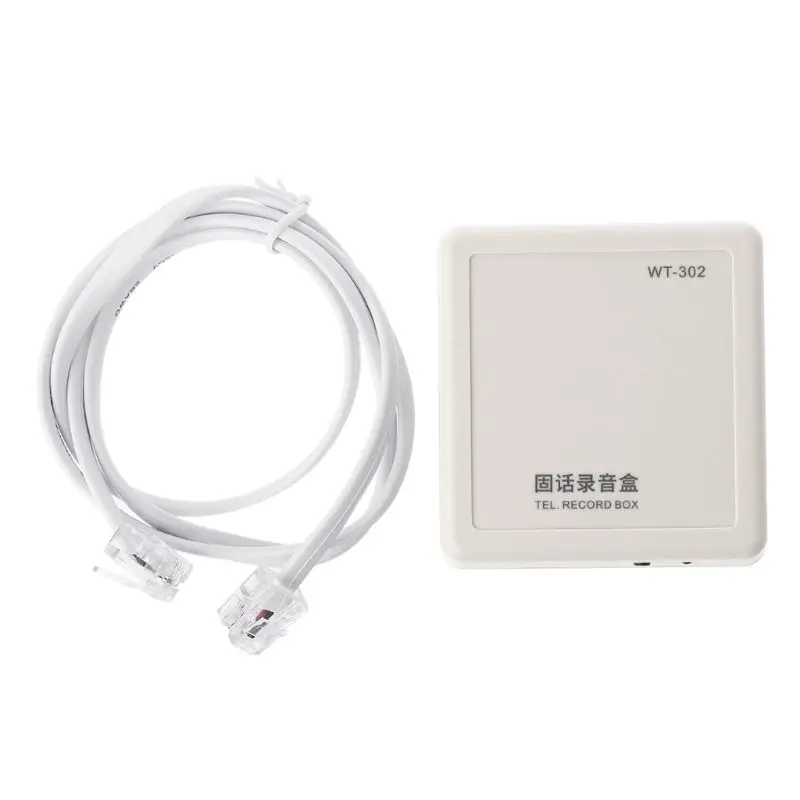 Automatic RJ11 Port Telephone Call Recorder Box Voice Logger Phone Call Recording Device with APP