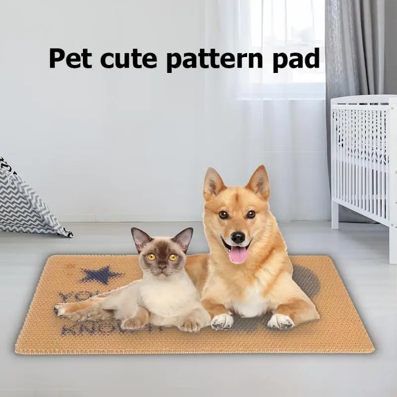 Новинка 2019 коврик для домашних животных с рисунком из мультфильма дышащий
