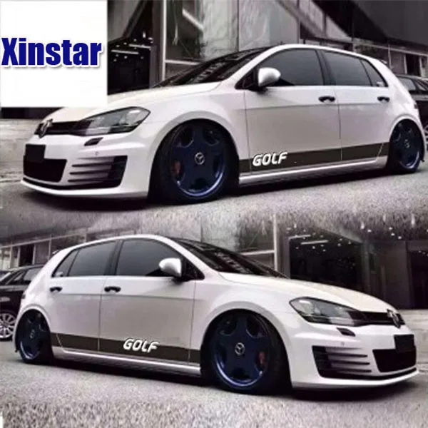 2 шт./лот MK6 MK7 MK3 MK4 MIK5 стикер для украшения бокового кузова автомобиля VK Volkswagen GOLF