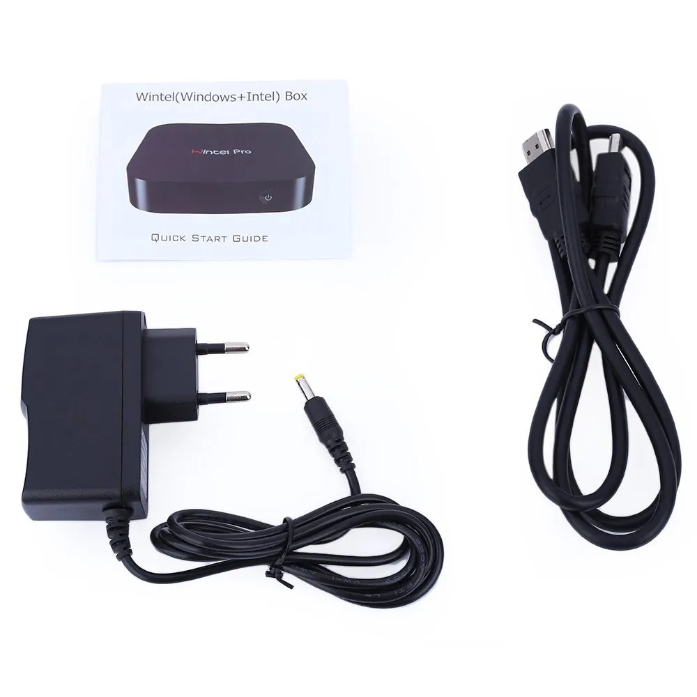 Wintel W8 Pro CX Mini PC Windows 10 OS Intel 2 ГБ/32 Гб Box W8Pro 4 ГГц WiFi BT4.0 Smart TV Box|cx w8|tv boxwintel w8 |