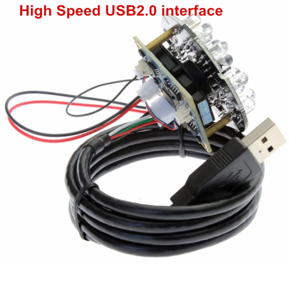 480P Бесплатный драйвер VGA CMOS OV7725 высокоскоростной usb 2 0 ночное видение Мини ИК