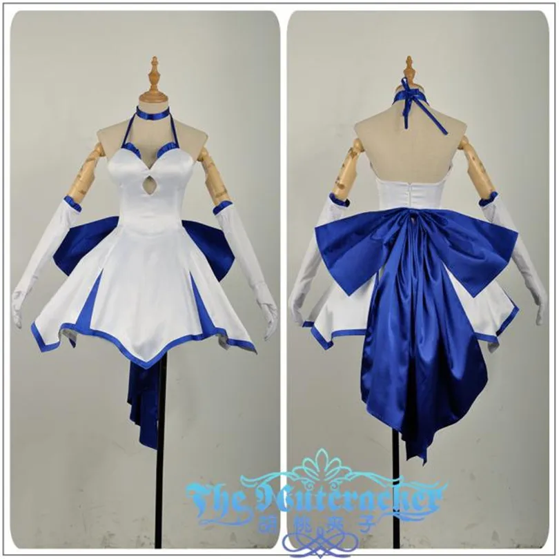 Платье Fate Zero Saber костюм для косплея сценическая одежда представлений идеальный