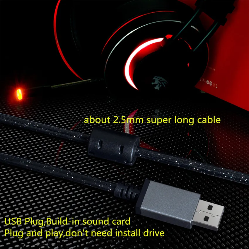 Askmeer V12 PC Gamer гарнитуры Игровые наушники USB стерео Игры гарнитура с микрофоном