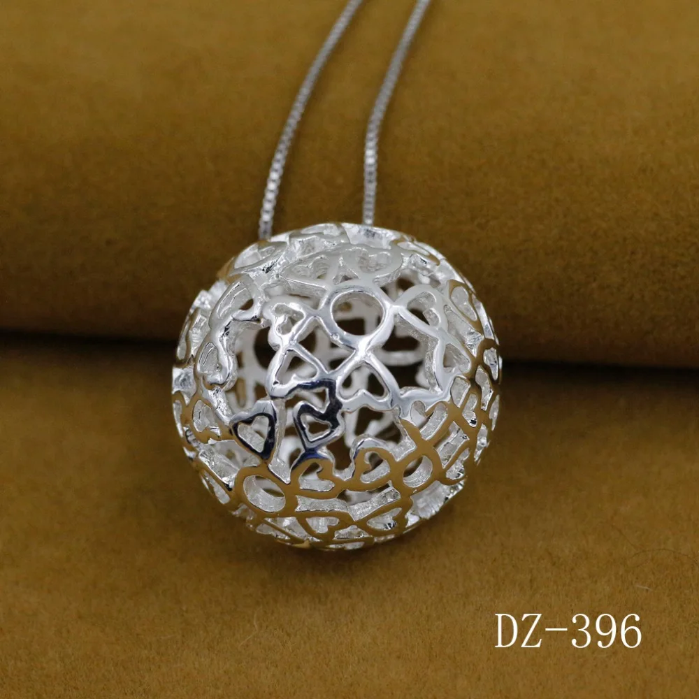 Женский кулон с вращающейся сферой из серебра 925 пробы кулоны подвеской в виде