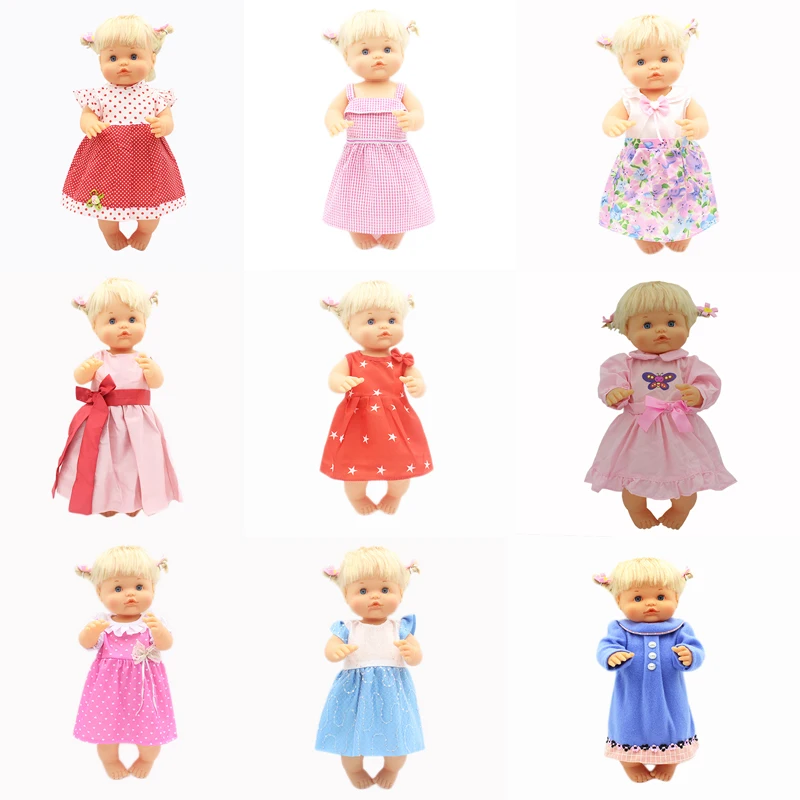 Colorful Dress Set Clothes Fit 42 cm Nenuco Doll y su Hermanita Accessories | Игрушки и хобби