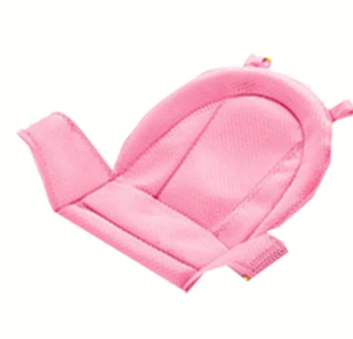 pink Детская ванна, аксессуары для ванной, безопасность, уход за ребенком, для душа, для новорожденного, регулируемая защитная сетка, колыбель, слинг, сетка для младенцев, для купания - Цвет: pink