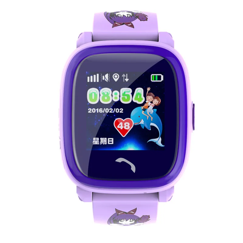 

DF25W Swim Waterproof gps watch for Children phone smart baby watch SOS Call Monitor Location Device Tracker Kids smartwatch