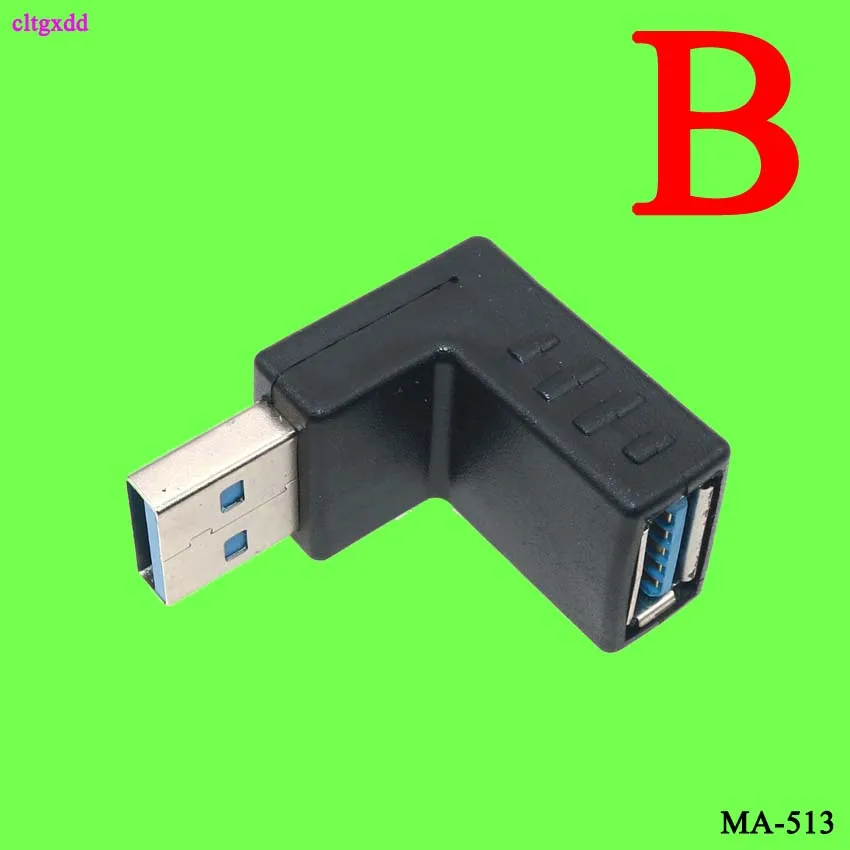 Cltgxdd прямоугольный USB 3 0 AM to AF L-образный конвертер 180 A Male Female 90/штекер 90 градусов