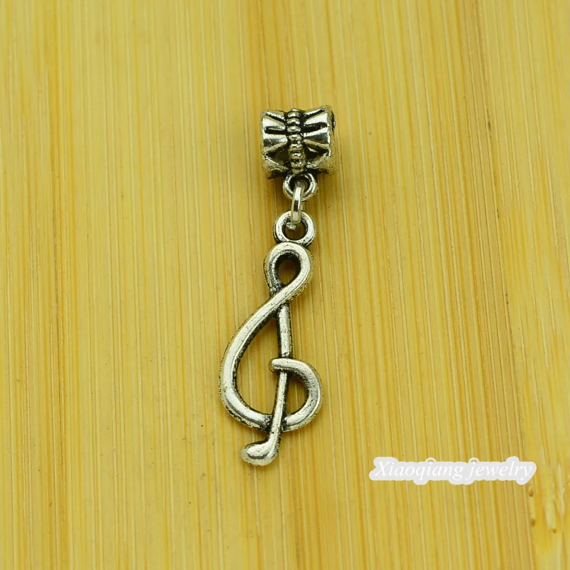 Бесплатная доставка! 25 шт. Примечание тибетский серебряный с большим отверстием