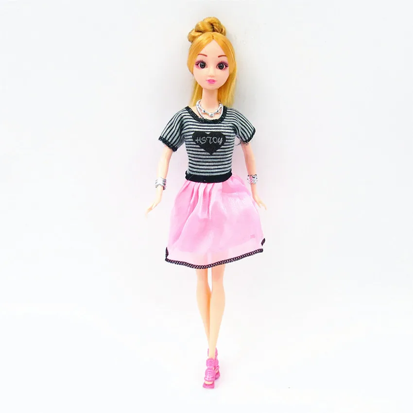 5 шт. красивые ручной работы вечерние кукольная одежда Girls'Gifts игрушка кукла