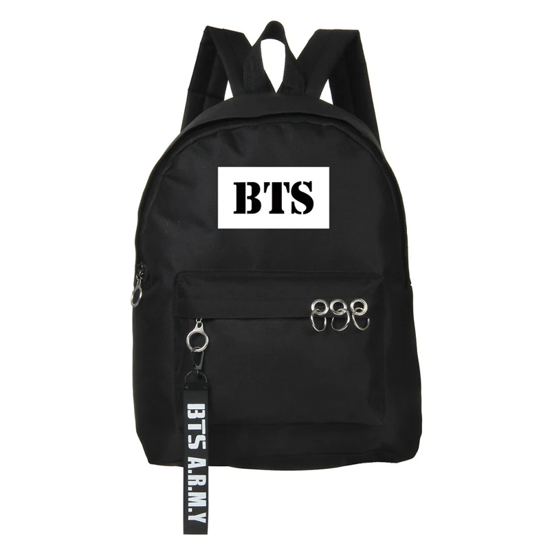 

Ruique Girls Candy Color Middle Size Backpack Women Simple Fashion Pure Color Travel Bag Teenager Small Lock Decoration Backpack