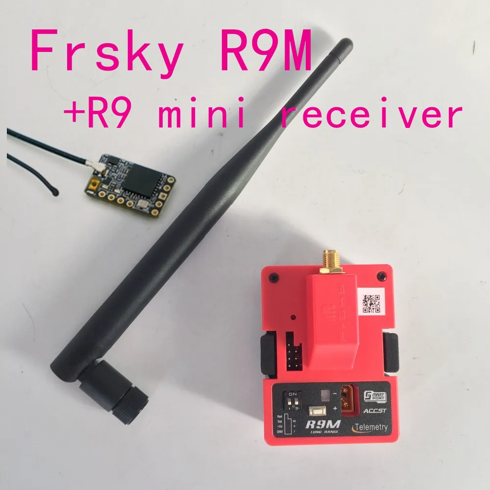 Frsky R9M дистанционный модуль расширитель дальности с R9 мини приемником для