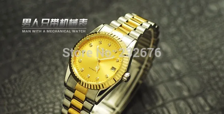 

Free Shipping Luxury diamond bling men women geneva gold quartz roles watch marca lover's wristwatch stainless band causal