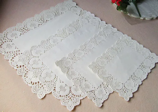 100 шт. прямоугольные бумажные салфетки для вечерние, свадебные, рождественские, настольные декоративные держатели для торта 30x40 см(12x15,5 дюйма); 25x35 см