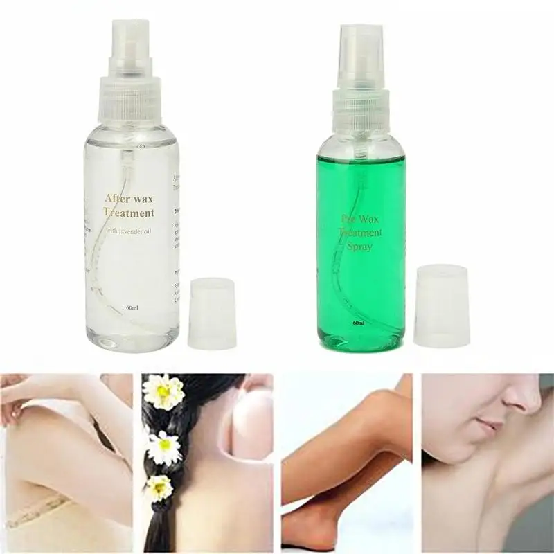 1 Green BottleUnisex спрей для безболезненного удаления волос на теле лечения воска