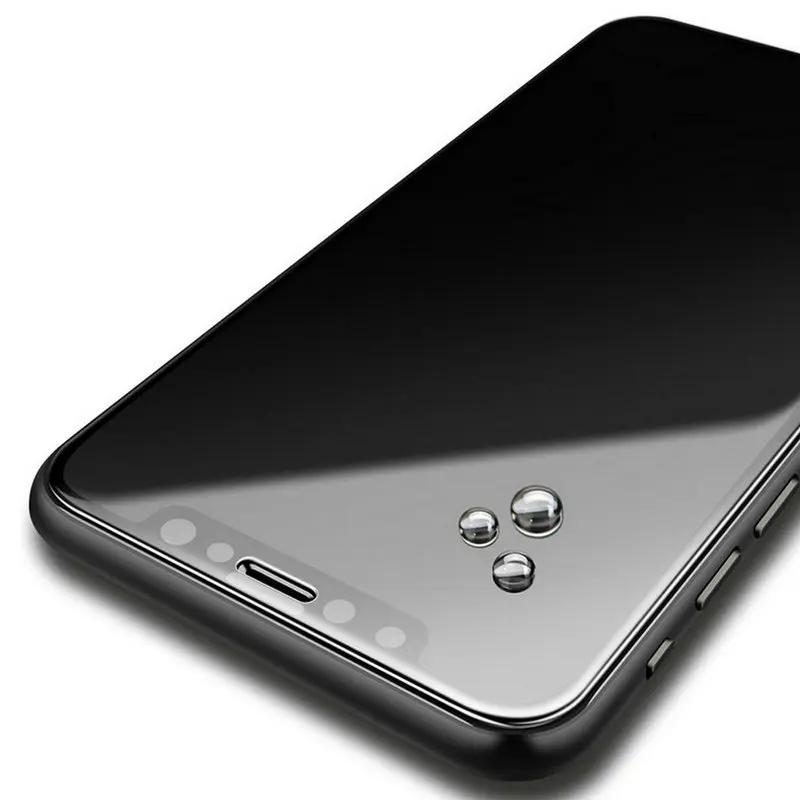 Icoque 9 H стекло es для iphone x X экран протектор полное покрытие 5D изогнутые Дисплей