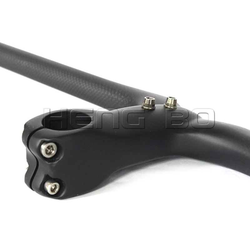 Руль горного велосипеда из углеродного волокна без логотипа с интегрированным