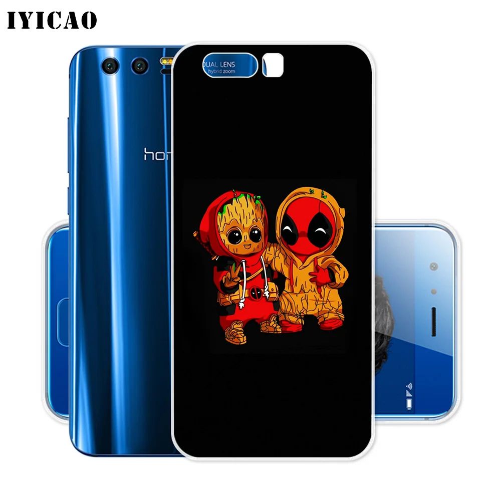 Мягкий силиконовый чехол IYICAO для huawei Y9 Y7 Y6 Prime Honor 8C 8X8 9 10 Lite 7X 7C 6A 7A Pro