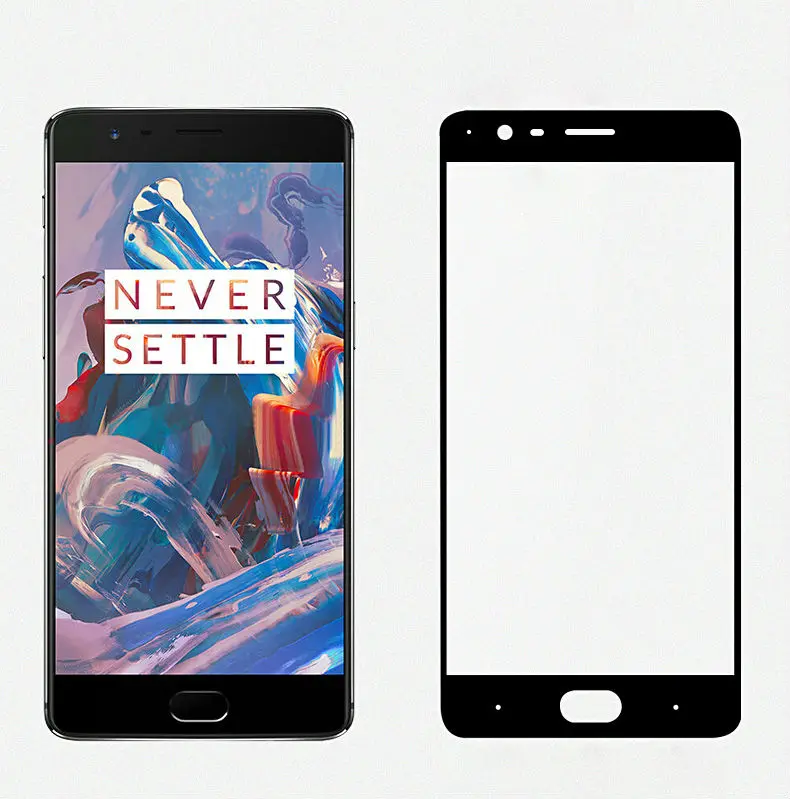 Высококачественное Стекло Mocolo для OnePlus 3, полное покрытие, Защита экрана для OnePlus 3t, закаленное стекло, пленка с HD кристаллом, мягкий ТПУ чехол