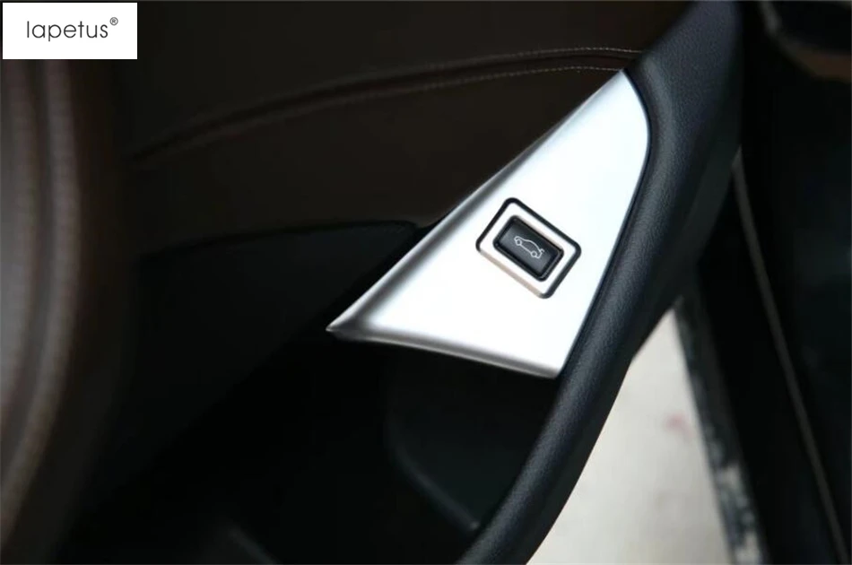 

Accessories Fit For BMW 5 Series Sedan G30 530I 2017 - 2021 Rear Tail Trunk Tailgate Switch Button Decoration Cover Kit Trim