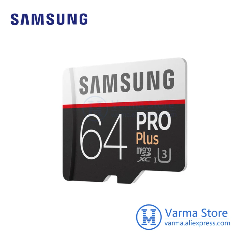Samsung TF карты MB MD PRO Plus microSD флэш памяти UHS I 64 ГБ U3 Class10 microSDXC высокоскоростной