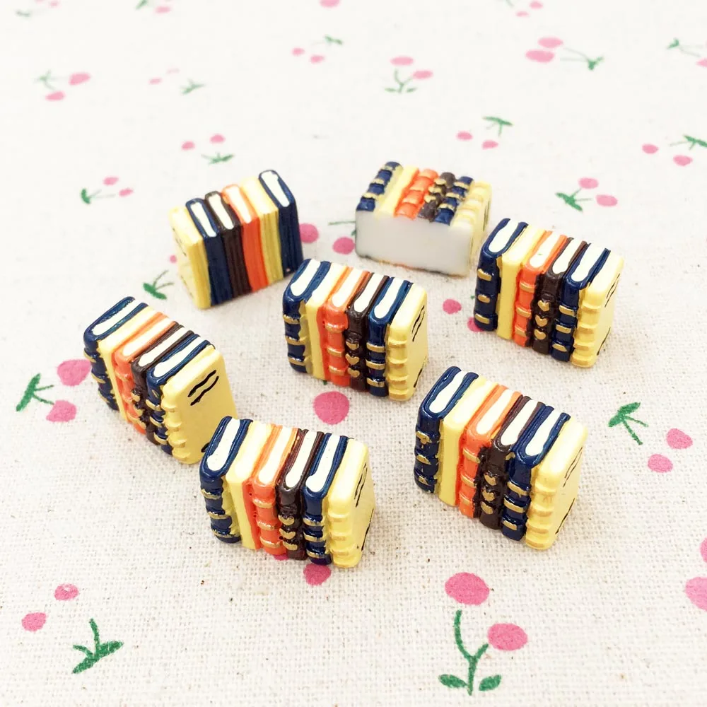 5 шт. кавайные 3D полимерные книги сказочные садовые миниатюрные статуэтки