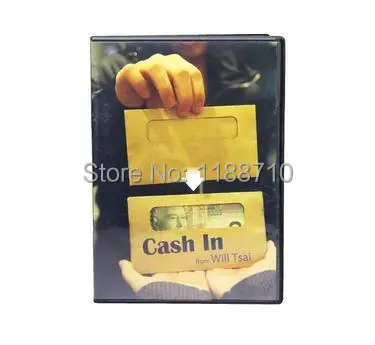 Наличные деньги в DVD с трюком-карандаш проникновение-Монета и волшебство