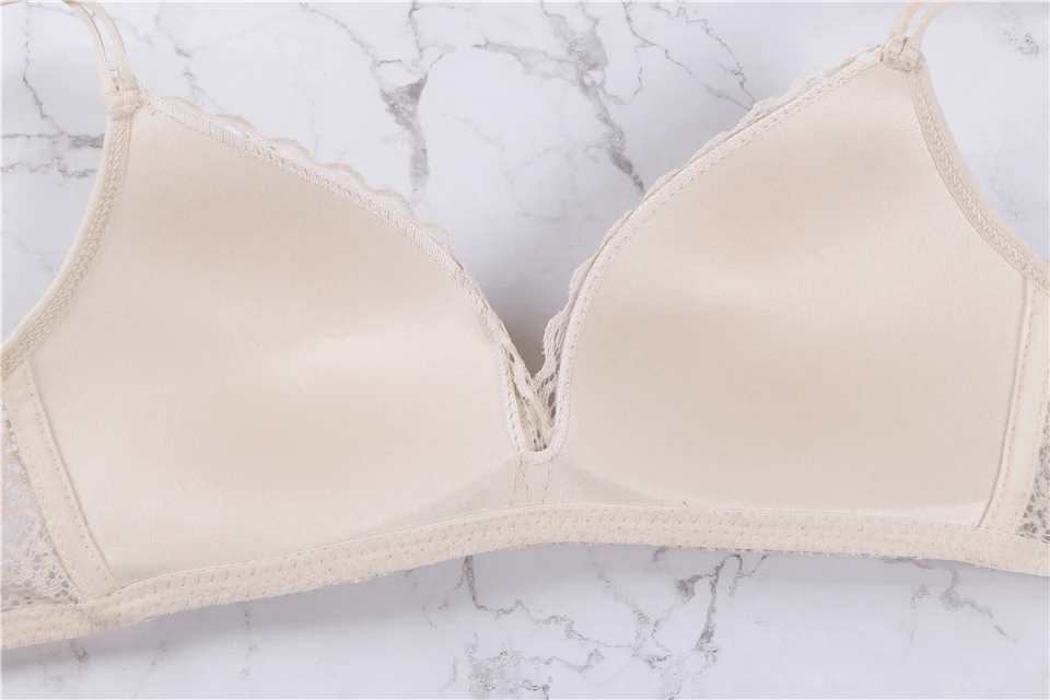 2018 кружевной комплект пикантного женского белья с бюстгальтером тонкой чашкой