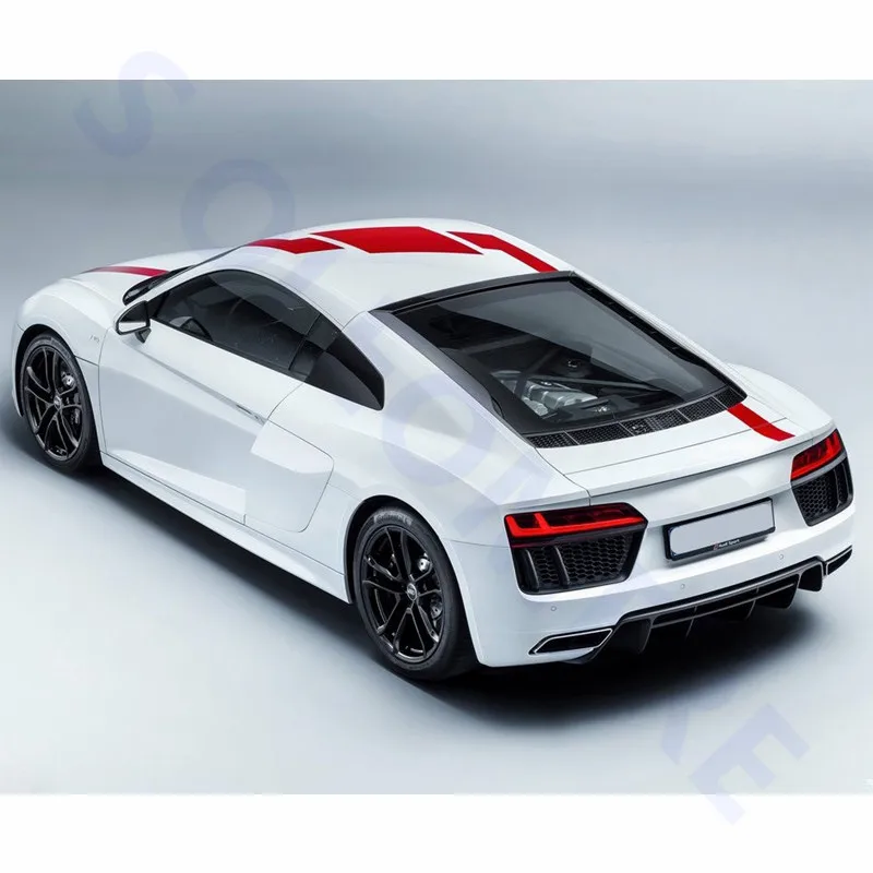 Для Audi R8 Автомобильный капот для задней двери, крыши весь стикер Авто кузов Декор Наклейка s автомобиль оригинальная индивидуальная наклейка спортивный стиль