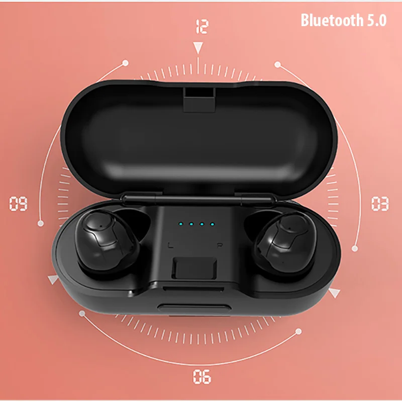 DFOI Bluetooth наушники AirBuds беспроводные bluetooth гарнитура 5 0 мини для телефона