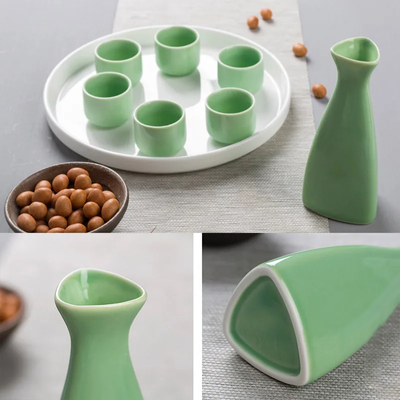 Набор керамических чашек для саке стаканчики ликера чашки спиртных напитков