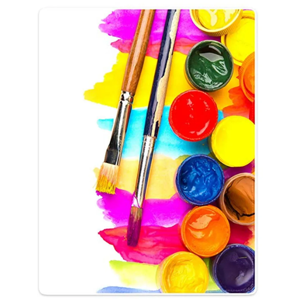 Супер мягкое теплое одеяло s диван кровать плед Цветная кисть краска может желтый