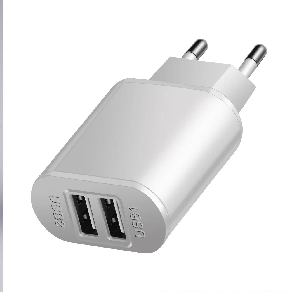 EU WHITE PLUG Настенное зарядное устройство, 5 В, 2 А, микро USB кабель, зарядное устройство, адаптер, зарядное устройство для смартфона, зарядное устройство s для iphone, Nokia, samsung, Xiaomi, huawei, зарядка - Тип штекера: EU WHITE PLUG