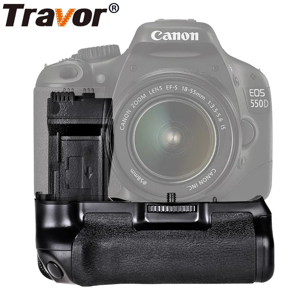 Профессиональный Аккумулятор Travor для цифровых зеркальных камер Canon EOS 550D 600D Rebel T2i