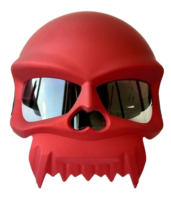 Masei 429 череп Chopper Casco мотоциклетный шлем с черепом винтажные Ретро мотоциклетные